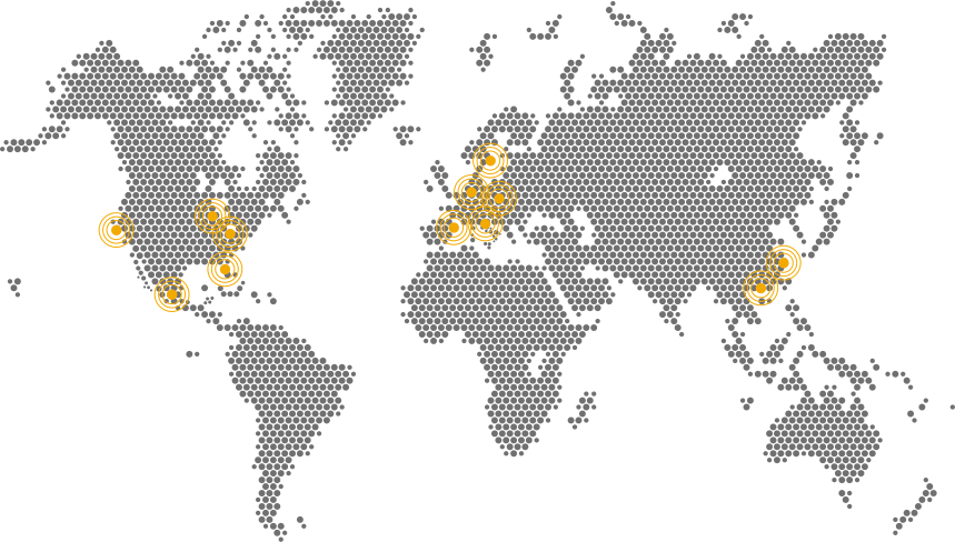 mapa presecia mundial eas systems